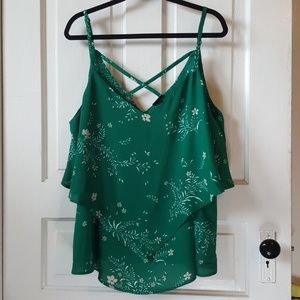 Torrid Green Cami